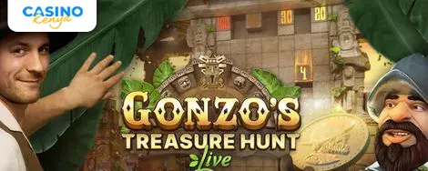 Gonzo’s Treasure Hunt Live at Casino Kenya