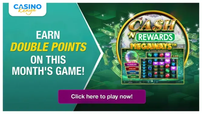 Cash N Rewards Megaways Double Points