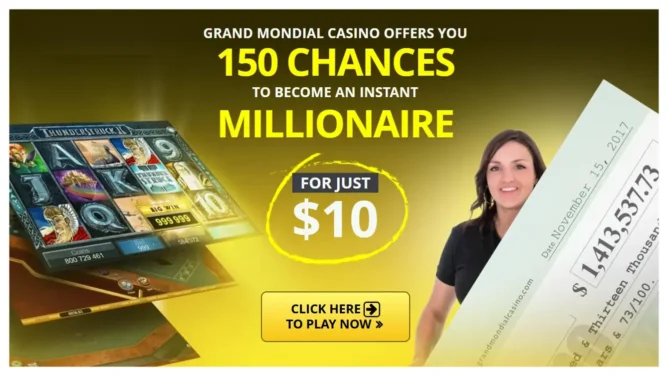 Grand Mondial 150 Free Spins