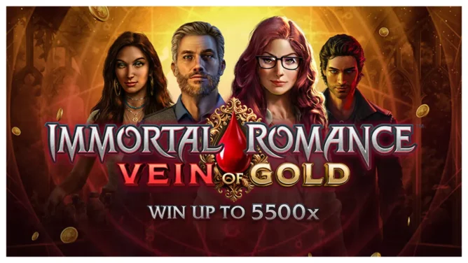 Immortal Romance Vein of Gold Cover