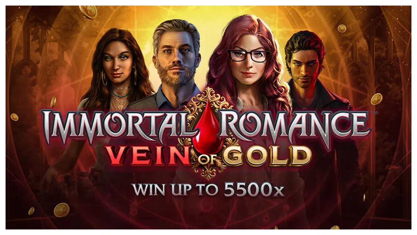 Immortal Romance Vein of Gold Cover
