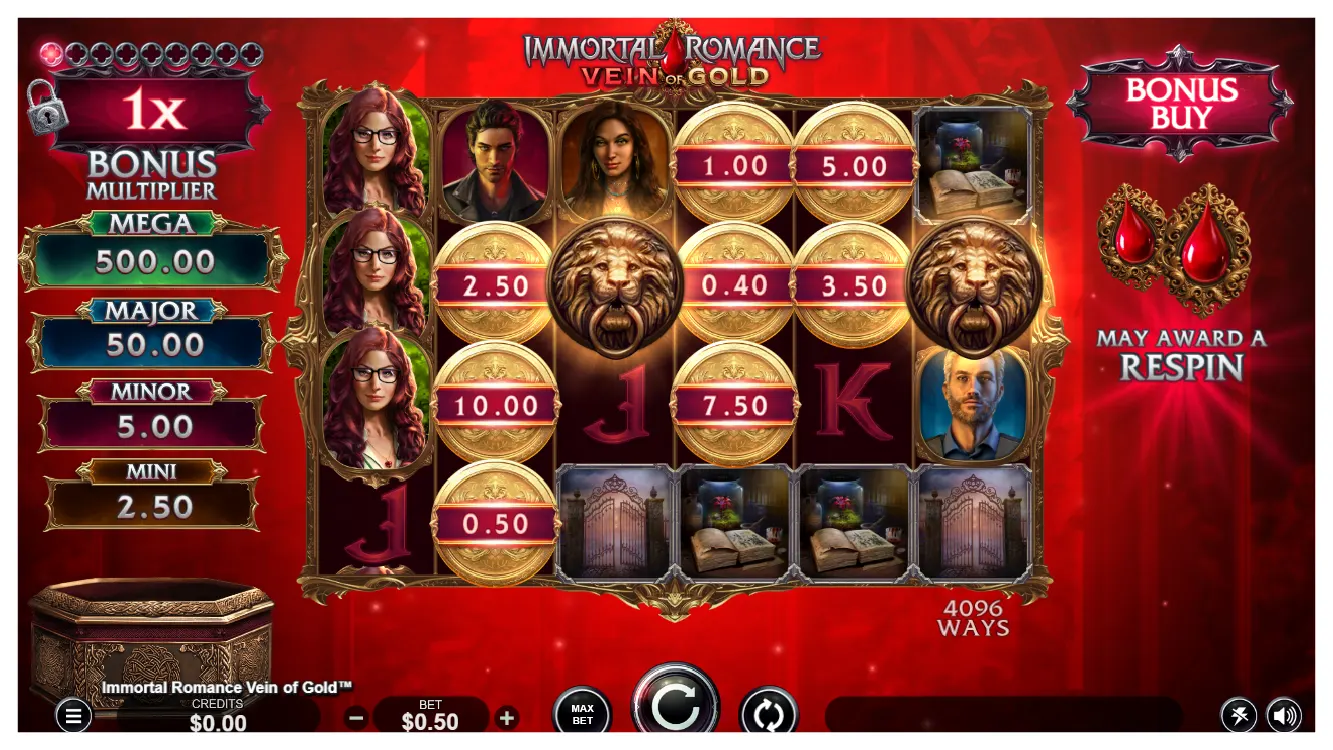 Immortal Romance Vein of Gold s1