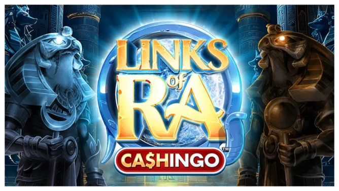 Links of Ra CASHINGO slot cover