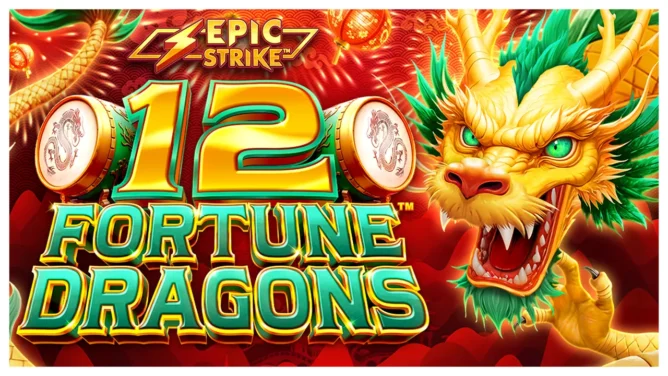 12 Fortune Dragons slot cover