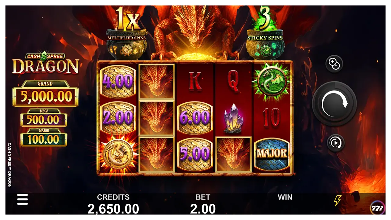 Cash Spree Dragon s1