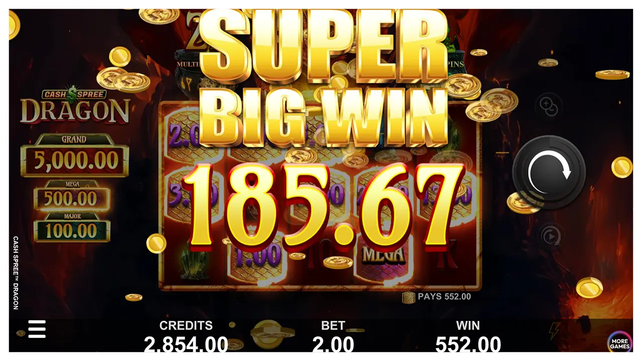 Cash Spree Dragon s2