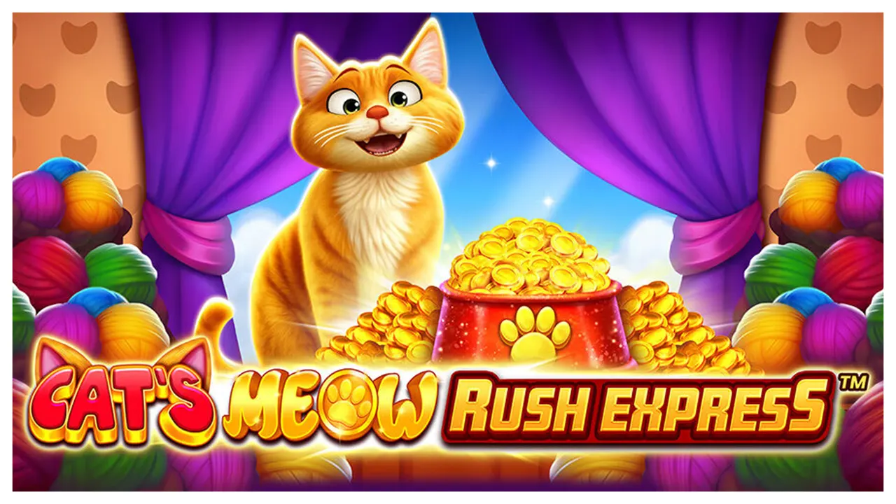 Cat’s Meow Rush Express slot cover