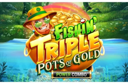 Fishin' Triple Pots of Gold POWER COMBO slot cover