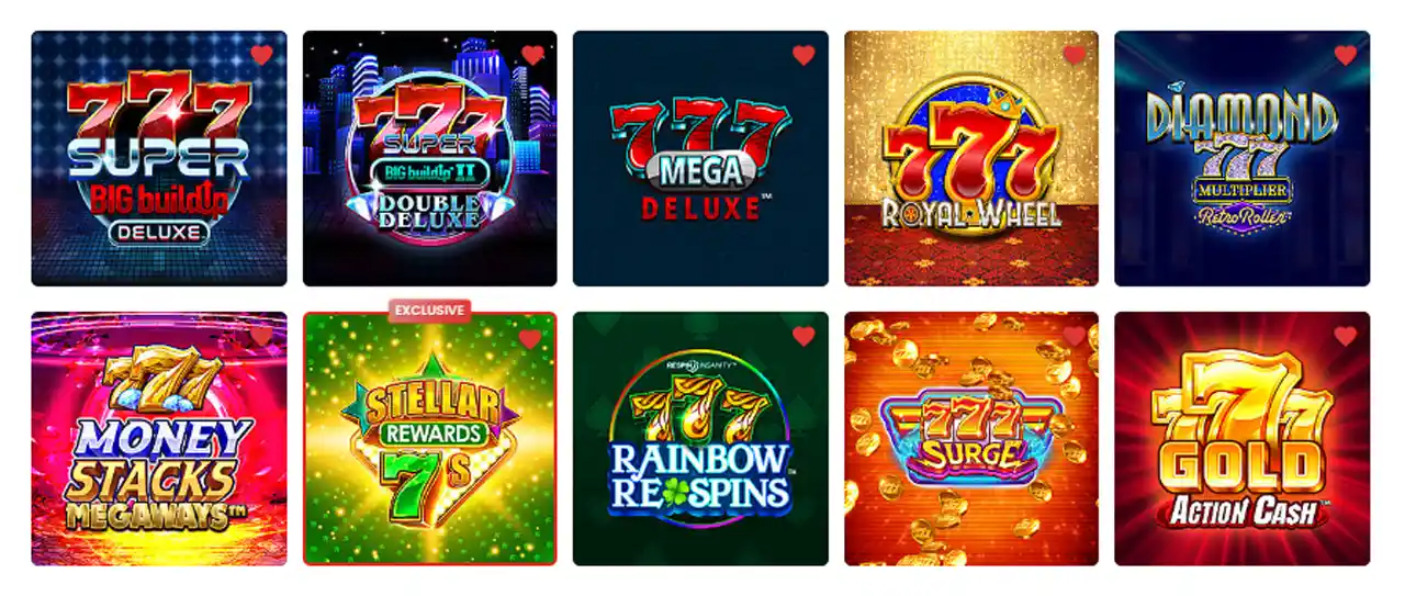 777 Casino Games