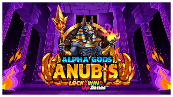 Alpha Gods Anubis slot cover