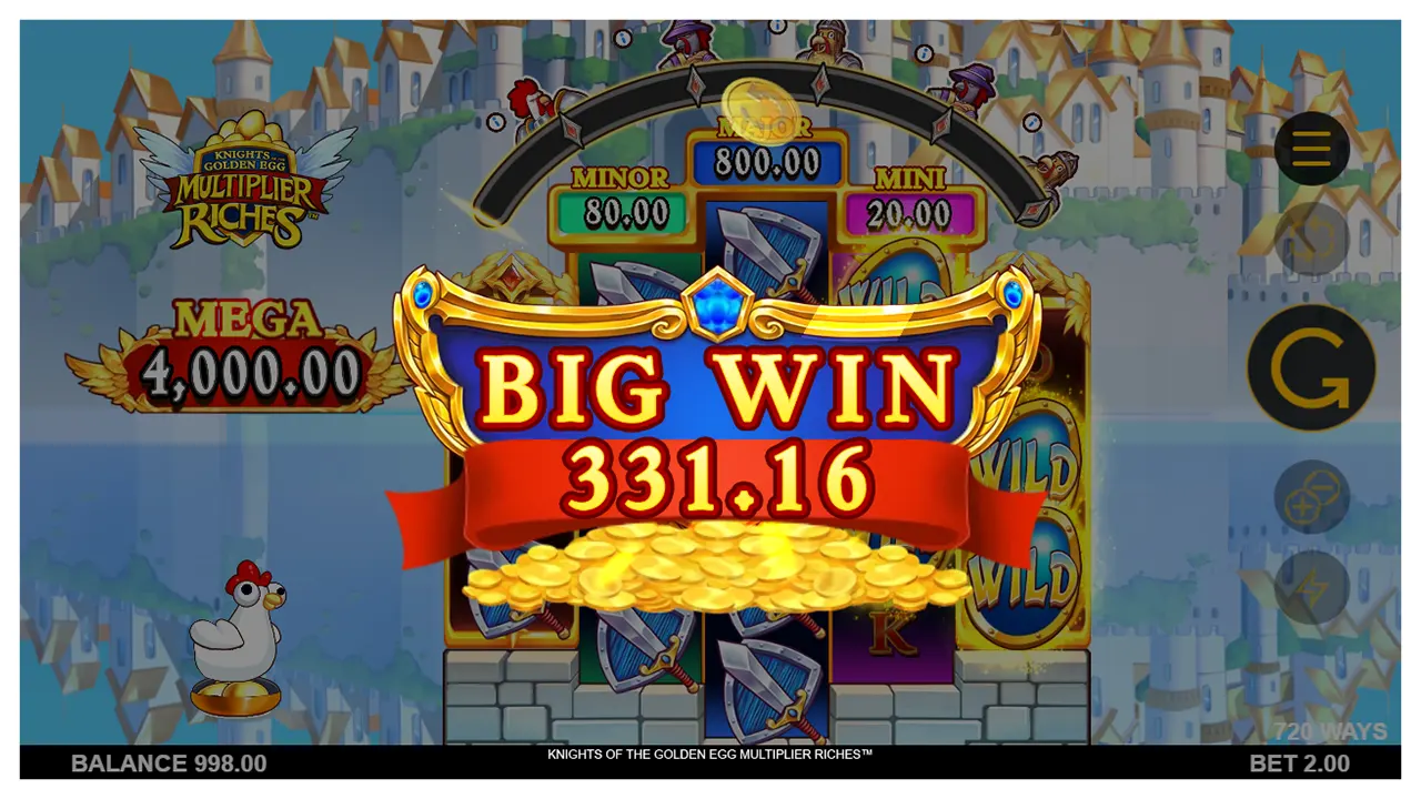Knights of the Golden Egg Multiplier Riches s2
