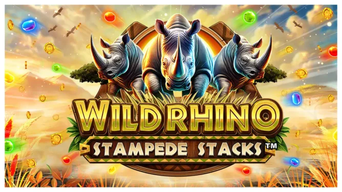 Wild-Rhino-Stampede-Stacks-slot-cover