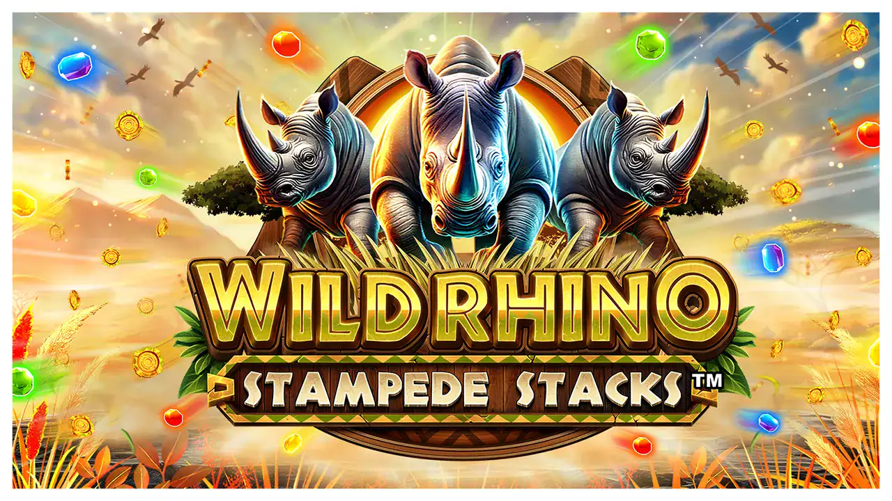 Wild-Rhino-Stampede-Stacks-slot-cover