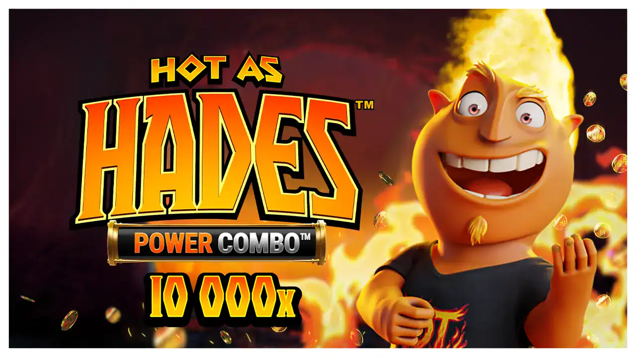 Hot as Hades POWER COMBO slot cover Hot as Hades POWER COMBO slot cover