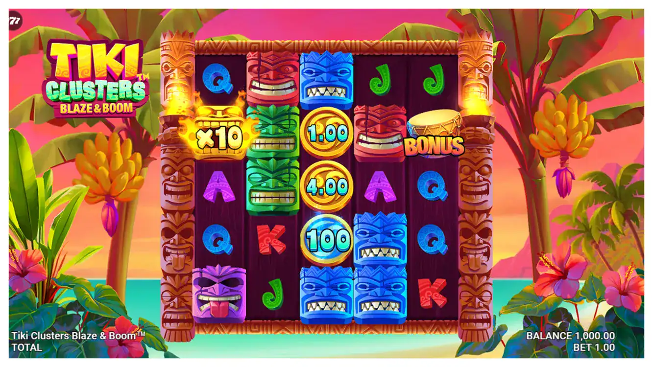 Tiki Clusters Blaze & Boom s1 Tiki Clusters Blaze & Boom s1