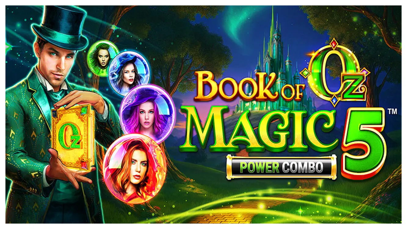 Book of Oz Magic 5 POWER COMBO slot cover