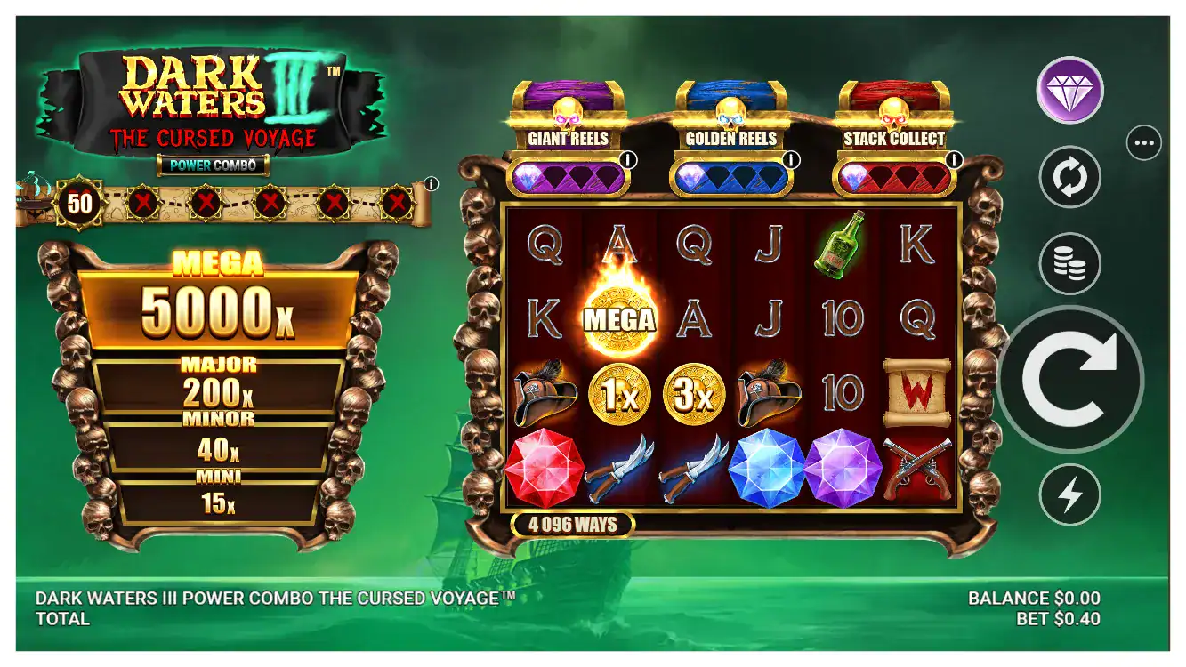 Dark Waters III Power Combo The Cursed Voyage s1