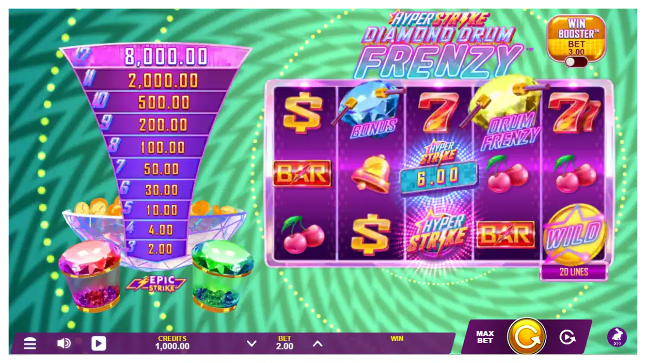 Hyper Strike Diamond Drum Frenzy s1 Hyper Strike Diamond Drum Frenzy s1