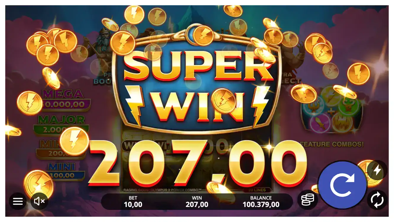 Raging Gods Olympus 2 POWER COMBO s2