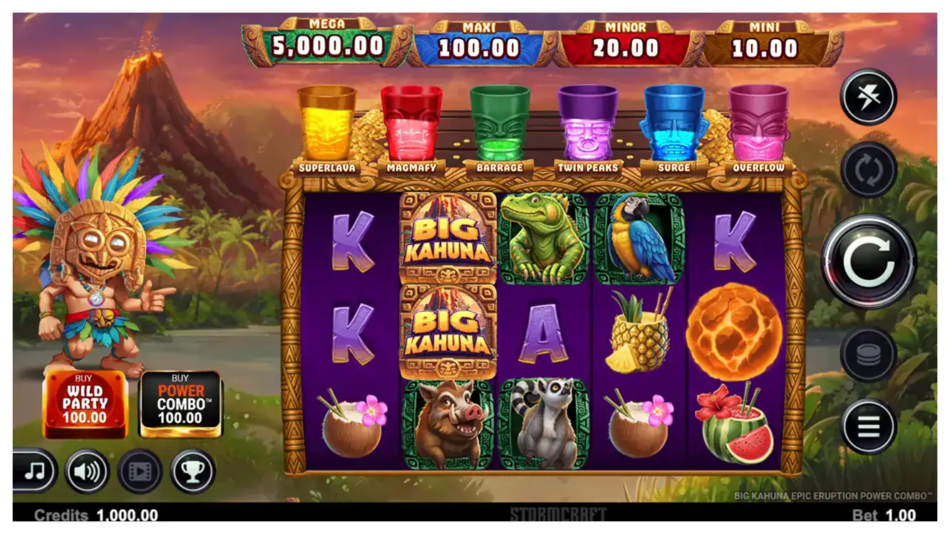 Big Kahuna Epic Eruption Power Combo s1