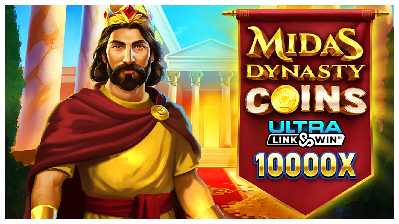 Midas Dynasty Coins Ultra Link&Win slot cover
